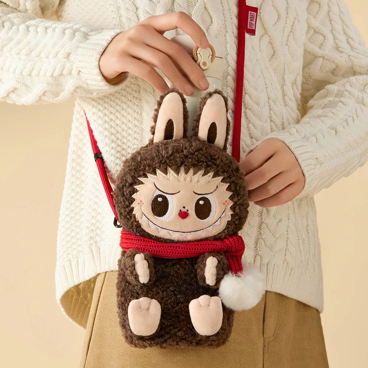 POP MART THE MONSTERS Classic Series-Plush Doll Shoulder Bag