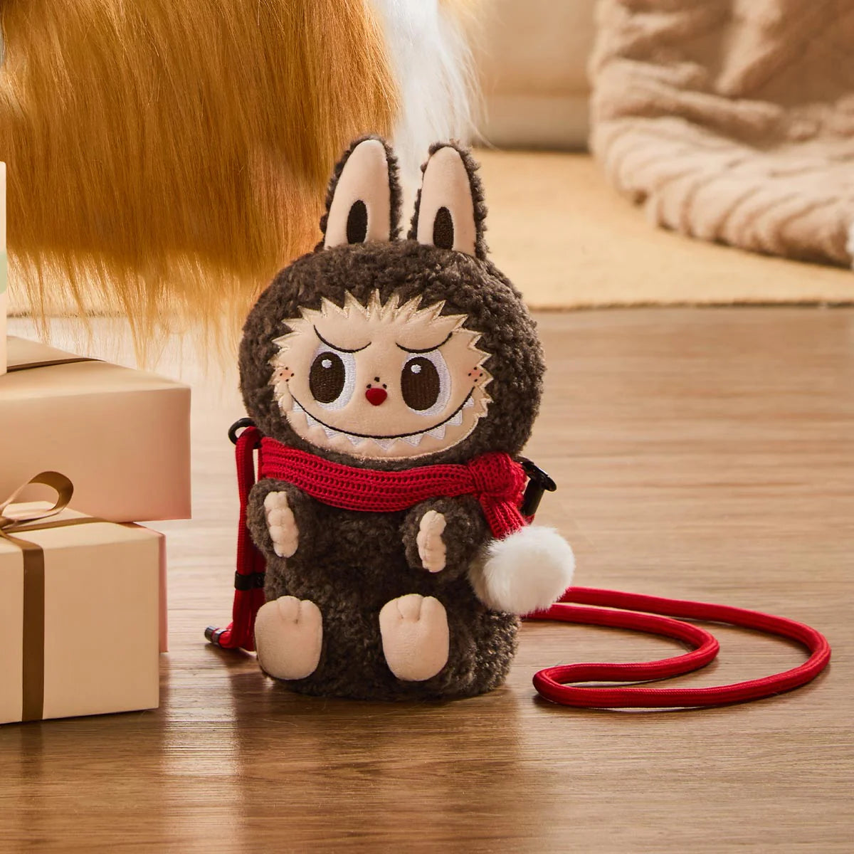 POP MART THE MONSTERS Classic Series-Plush Doll Shoulder Bag