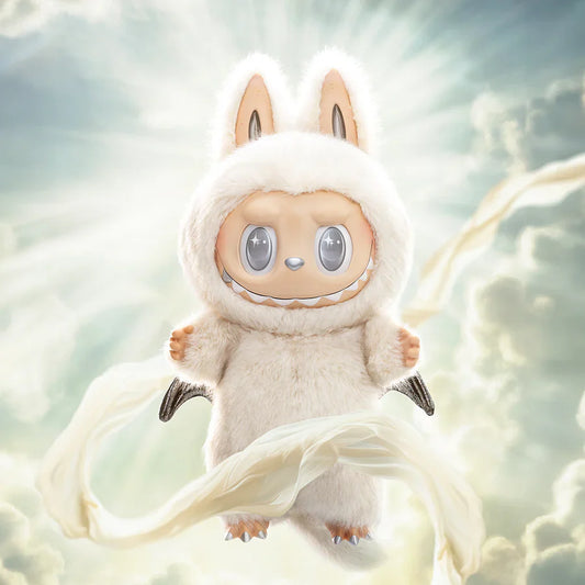 POP MART THE MONSTERS ANGEL IN CLOUDS Vinyl Plush Doll ZIMOMO 58cm